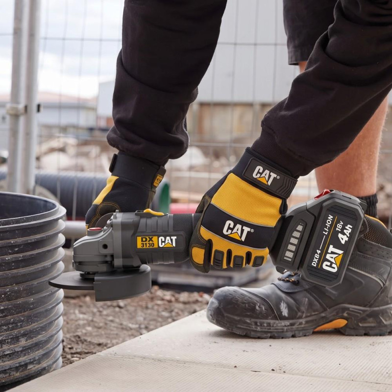 CAT DX3130 18Volt/4.0Ah 125mm Tek Akülü Kömürsüz Profesyonel Avuç Taşlama