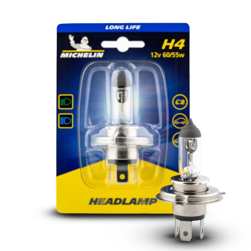 Michelin MC32248 12Volt 60/55Watt 1650 Lümen H4 Halojen Far Michelin MC32248 12Volt 60/55Watt 1650 Lümen H4 Halojen Far