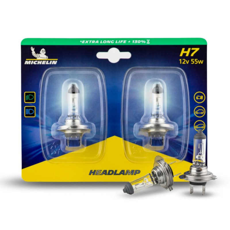 Michelin MC32293 12Volt 55Watt 1500 Lümen H7 2’li Halojen Far Seti Michelin MC32293 12Volt 55Watt 1500 Lümen H7 2’li Halojen Far Seti