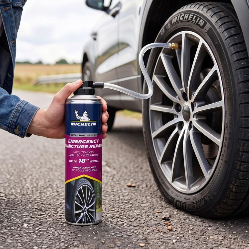 Michelin MC32699 500ml Acil Lastik Tamir Spreyi/Köpüğü Michelin MC32699 500ml Acil Lastik Tamir Spreyi/Köpüğü