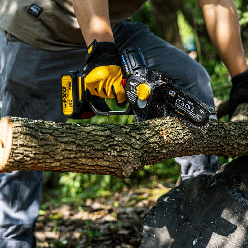 CAT DG231 18Volt 4.0Ah Li ion 12CM Profesyonel Şarjlı Kömürsüz Zincirli Testere