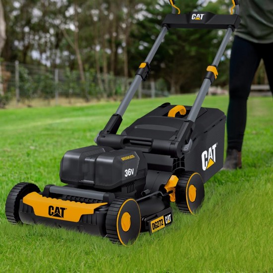 CAT DG272 36Volt 4.0Ah. Li-ion 41CM Profesyonel Kömürsüz Şarjlı Çim Biçme