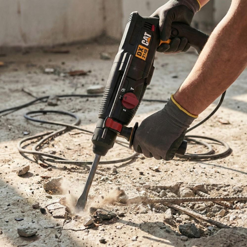 CAT DX2140 800Watt 3.0J 26MM SDS Plus Profesyonel Kırıcı/Delici + 1 Adet Delici Uç CAT DX2140 800Watt 3.0J 26MM SDS Plus Profesyonel Kırıcı/Delici + 1 Adet Delici Uç