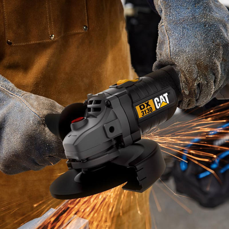 CAT DX3130B 18Volt 125mm Kömürsüz Profesyonel Avuç Taşlama (Akü Dahil Değildir)