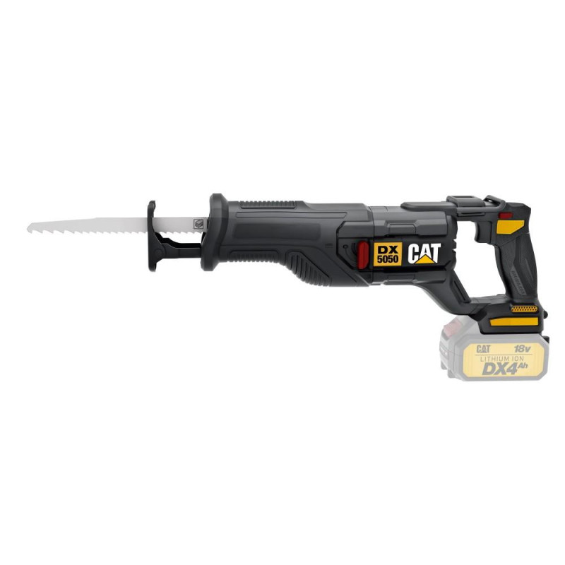 CAT DX5050B 18Volt Kömürsüz Profesyonel Tilki Kuyruğu Testere (Akü Dahil Değildir)