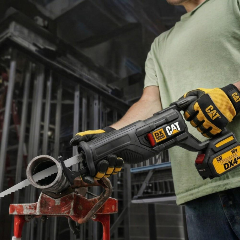 CAT DX5050B 18Volt Kömürsüz Profesyonel Tilki Kuyruğu Testere (Akü Dahil Değildir)