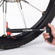 KOBB KB21 87 PSI Bisiklet Lastik Şişirme Taşınabilir Mini El Pompası + Bisiklet Montaj Aparatı
