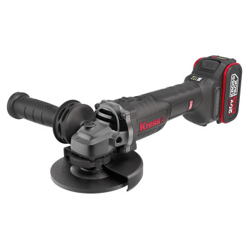 Kress KUH10.2 20Volt 4.0Ah. Li ion Çift Akülü 125mm Kömürsüz Profesyonel Şarjlı Devir Ayarlı Avuç Taşlama