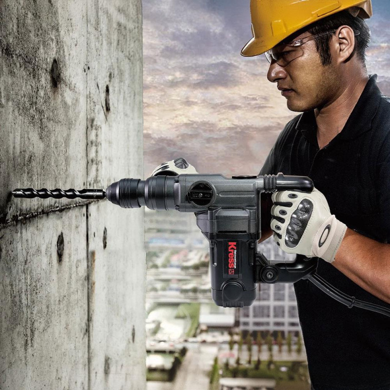 Kress KUX15P 1100Watt 5.0J 28MM Profesyonel SDS Plus Kırıcı/Delici