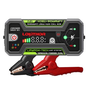 Lokithor J1350PRO 12V 1350Amp LiFePO4 Akıllı Akü Takviye + Powerbank + Led Lamba Lokithor J1350PRO 12V 1350Amp LiFePO4 Akıllı Akü Takviye + Powerbank + Led Lamba