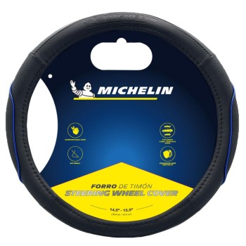 Michelin MC1003NAZ Premium Suni Deri Direksli ion Kılıfı MAVİ Michelin MC1003NAZ Premium Suni Deri Direksli ion Kılıfı MAVİ