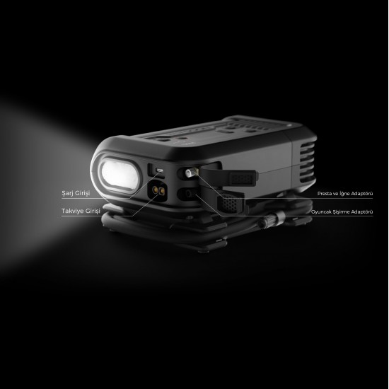 NOCO AX65 12V Lityum 2000Amp Akıllı Akü Takviye + Pompa + Powerbank + Led Lamba NOCO AX65 12V Lityum 2000Amp Akıllı Akü Takviye + Pompa + Powerbank + Led Lamba