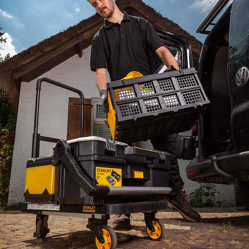Stanley FATMAX FX712 120kg Profesyonel Katlanabilir Paket Taşıma Arabası