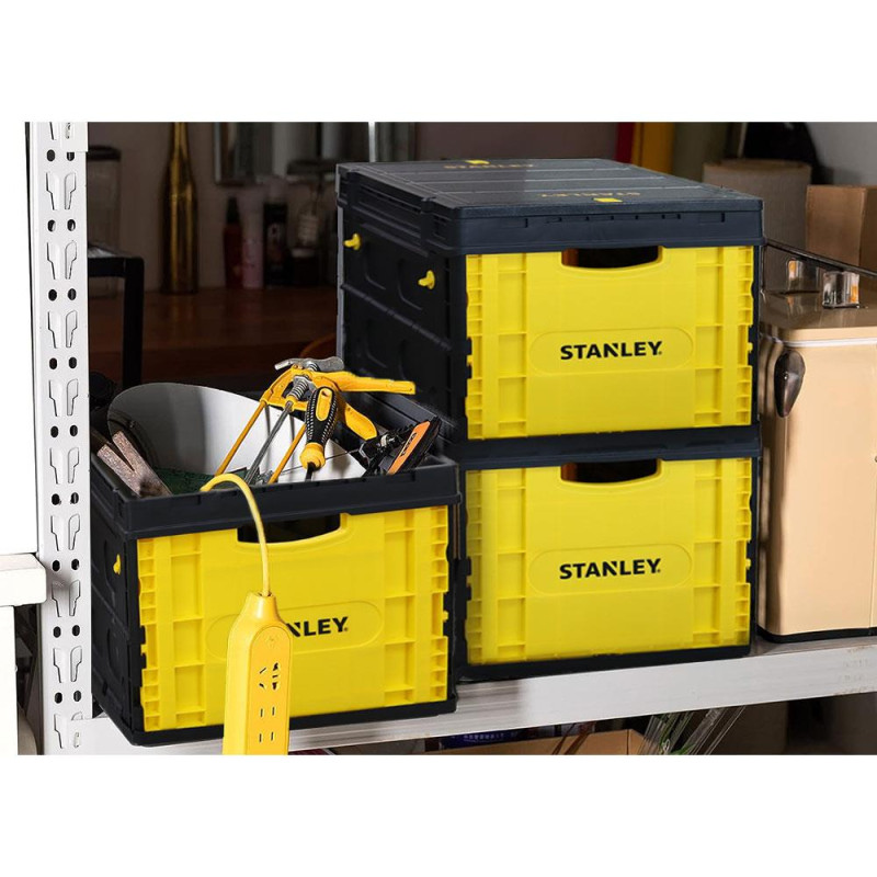 Stanley FB533L 25kg Katlanır Kapaklı Çok Amaçlı Taşıma Sepeti