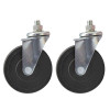 Stanley PA616 MT519 MT520 Taşıma Arabası İçin Küçük PU Hareketli Yedek Teker (1 Çift)