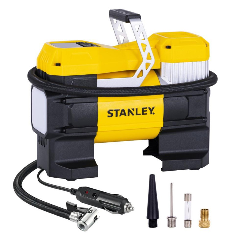 Stanley SXIF0001 12Volt 150 PSI Dijital Basınç Göstergeli Lastik Şişirme Pompası + Led Lamba Stanley SXIF0001 12Volt 150 PSI Dijital Basınç Göstergeli Lastik Şişirme Pompası + Led Lamba