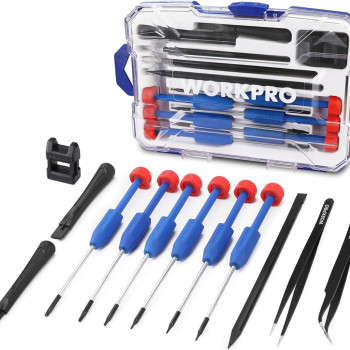 WORKPRO WP200531 12 Parça CR V Elektronikçi Hassas Profesyonel Onarım Seti