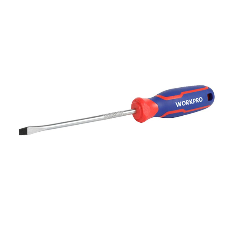 WORKPRO WP221020 6.5x150mm CR V Manyetik Profesyonel Düz Tornavida