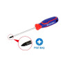 WORKPRO WP221036 PZ1x100mm CR V Manyetik Profesyonel Yıldız Tornavida