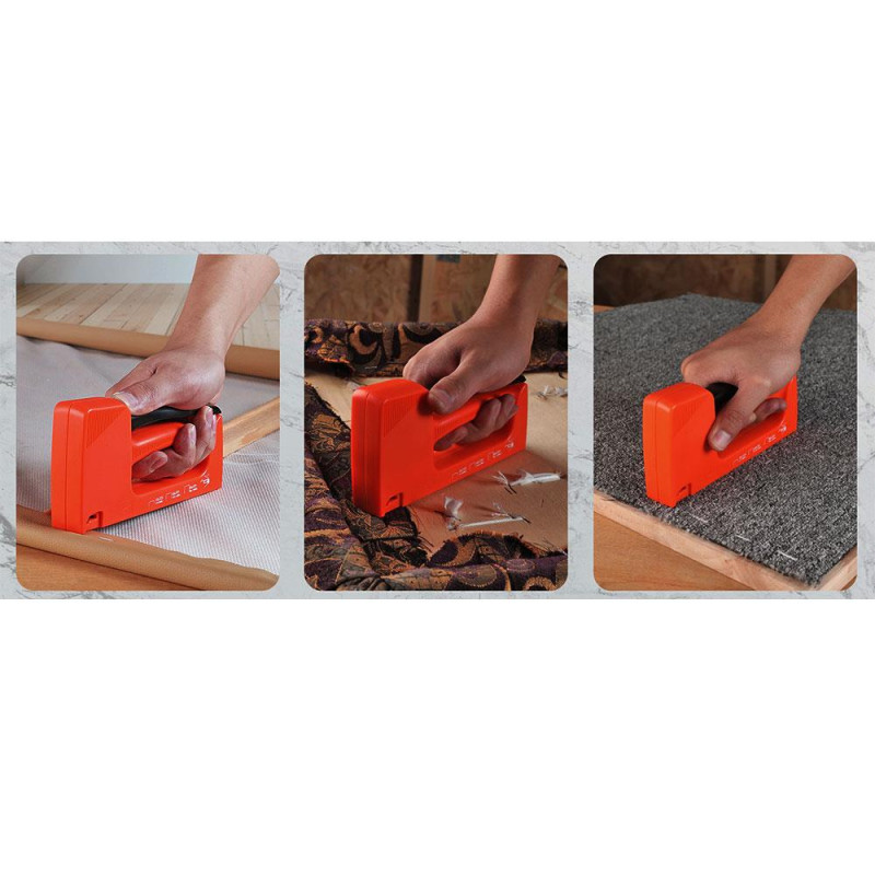 WORKPRO WP223001 6 10MM Mekanik Zımba Tabancası + 800 Adet Zımba
