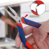 WORKPRO WP231095 125MM CR V Elektronikçi Profesyonel Mini Kargaburnu