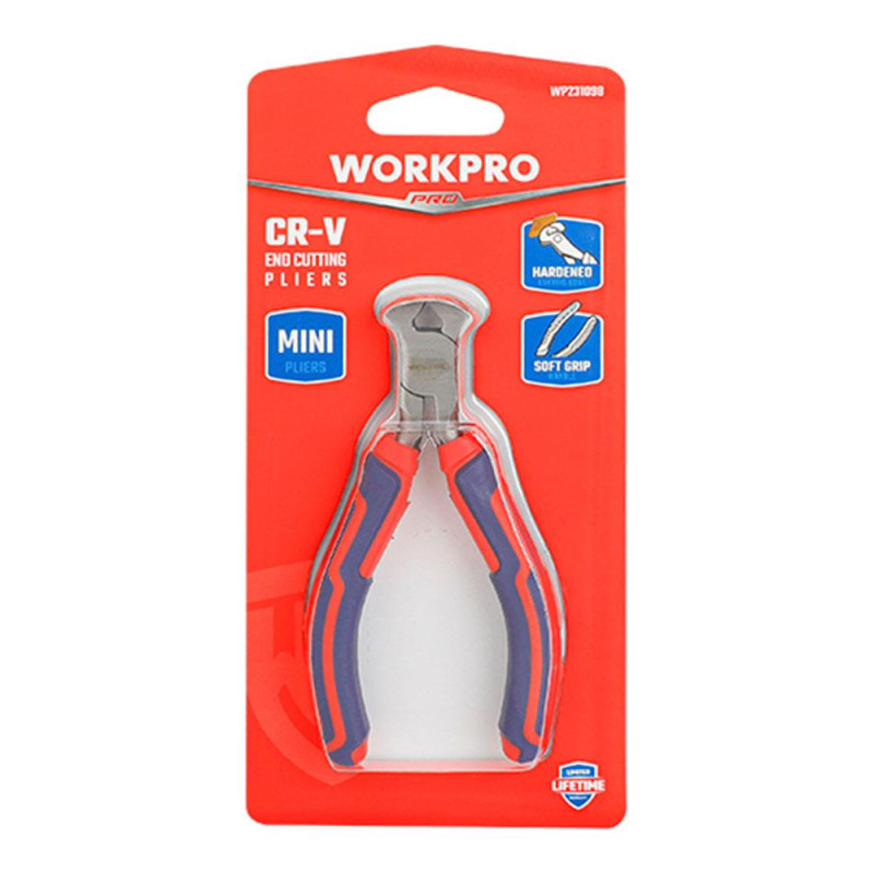 WORKPRO WP231098 100MM CR V Elektronikçi Profesyonel Mini Tepe Keski