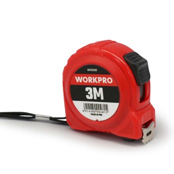 WORKPRO WP261002 3Mx16mm Beyaz Çelik Şerit Metre WORKPRO WP261002 3Mx16mm Beyaz Çelik Şerit Metre