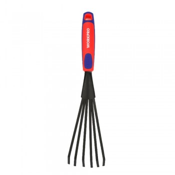 WORKPRO WP331028 360x87mm Çelik Profesyonel Mini Bahçe Tırmığı