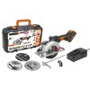 WORX WX531 20Volt 2.0Ah. Li-ion 120mm Kömürsüz Profesyonel Çok Amaçlı Akülü Daire Testere