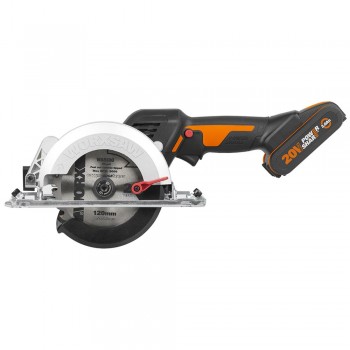 WORX WX531 20Volt 2.0Ah. Li-ion 120mm Kömürsüz Profesyonel Çok Amaçlı Daire Testere