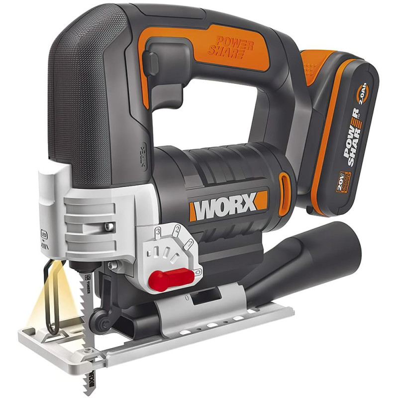 WORX WX543 20Volt 2.0Ah Li ion Profesyonel Dekupaj Testere