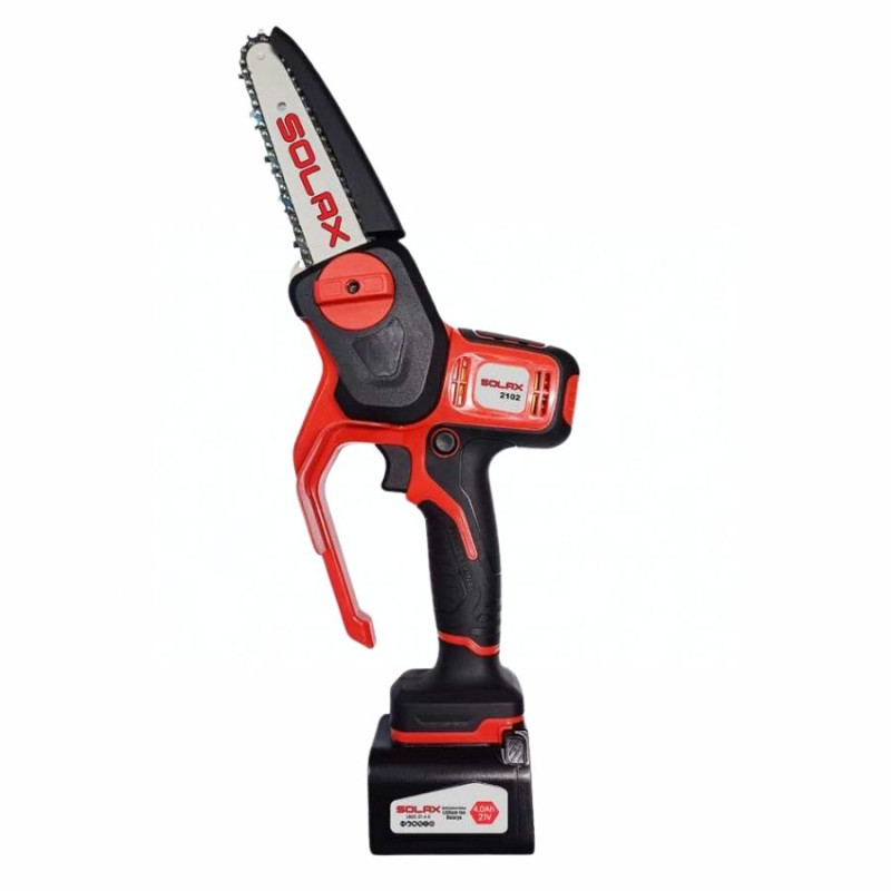 Solax 2102 550W 21V 2adx4.0Ah 15cm 1/4inç 18diş 2sa 940gr Akülü Budama Testeresi
