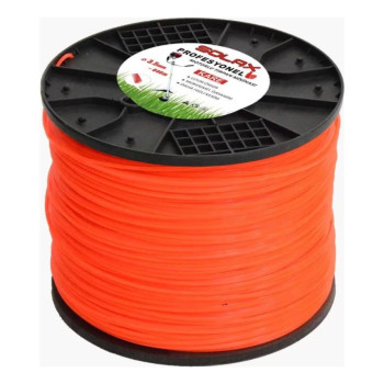 Solax 3.5mm 4 Köşe Kare Turuncu Top Misina
