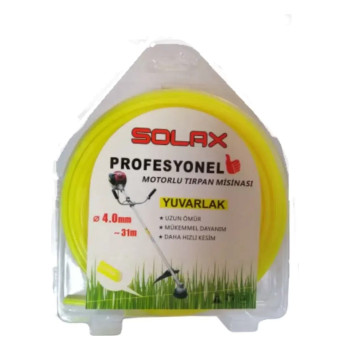 Solax 4.0mm 31m Yuvarlak Daire Sarı Misina