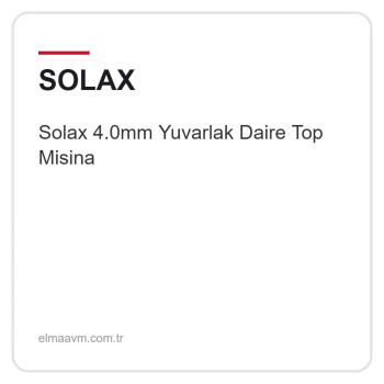 Solax 4.0mm Yuvarlak Daire Top Misina