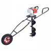 Solax AG65D 3bg 63.3cc 30cm 1.2lt 28kg Tekerli 2T Benzinli Toprak Burgu Makinesi