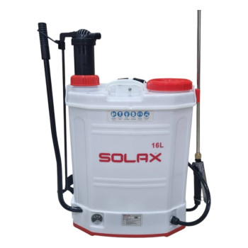 Solax CF16C 12V 8Ah 16lt 6.3kg Sırt Tipi Kollu ve Akülü İlaçlama Makinesi