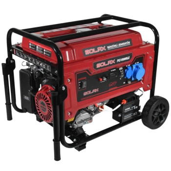 Solax FG10000LE 8kW 457cc 85kg Tekerli Marşlı Monofaze Benzinli Jeneratör
