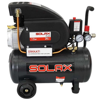 Solax FL24A 24lt 1.5bg 1.1kW 220V 23kg Elektrikli Hava Kompresörü