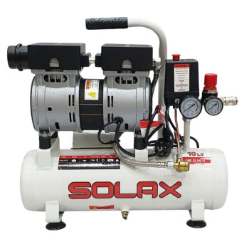 Solax HM055JW10 10lt 550W 0.55kW 220V 16.5kg Sessiz Elektrikli Hava Kompresörü