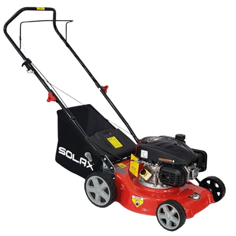 Solax TB40P03A Pro 123cc 40cm 40lt 27kg Metal İtmeli Benzinli Çim Biçme Makinesi