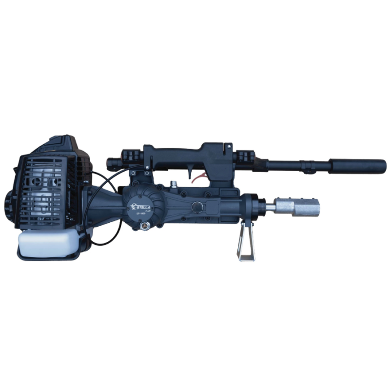 Stella Plus SP 1000S 42mm 2T Benzinli Yandan Askılı Kancalı Dal Sarsıcı Zeytin Hasat Makinesi