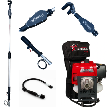 Stella Plus Kawasaki SP 900 3.1kg 63cc 42mm 15kg Sırt Tipi Kancalı Dal Sarsıcı Benzinli Zeytin Hasat Makinesi